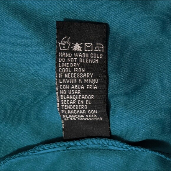 Scarlett Teal Jewels Short Dress 6 Small Sleeveless Bodycon Y2K Draped NWT New - Picture 12 of 12